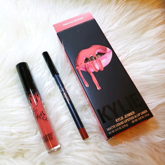 Kylie Cosmetics Other - Kylie Cosmetics Sweater Weather Matte Lip Kit
